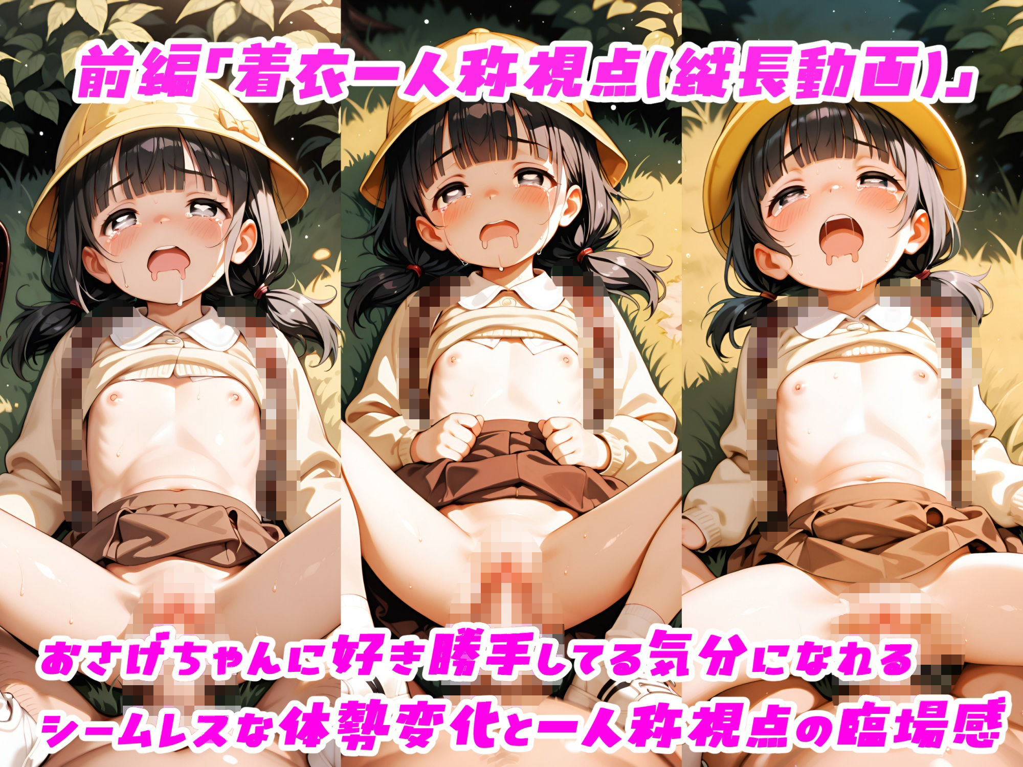 下校中のお友達をボクの家にお招きしました。【動画版】嫌がるJ〇に無茶苦茶したら快楽堕ちしちゃう動画 サンプル画像 2