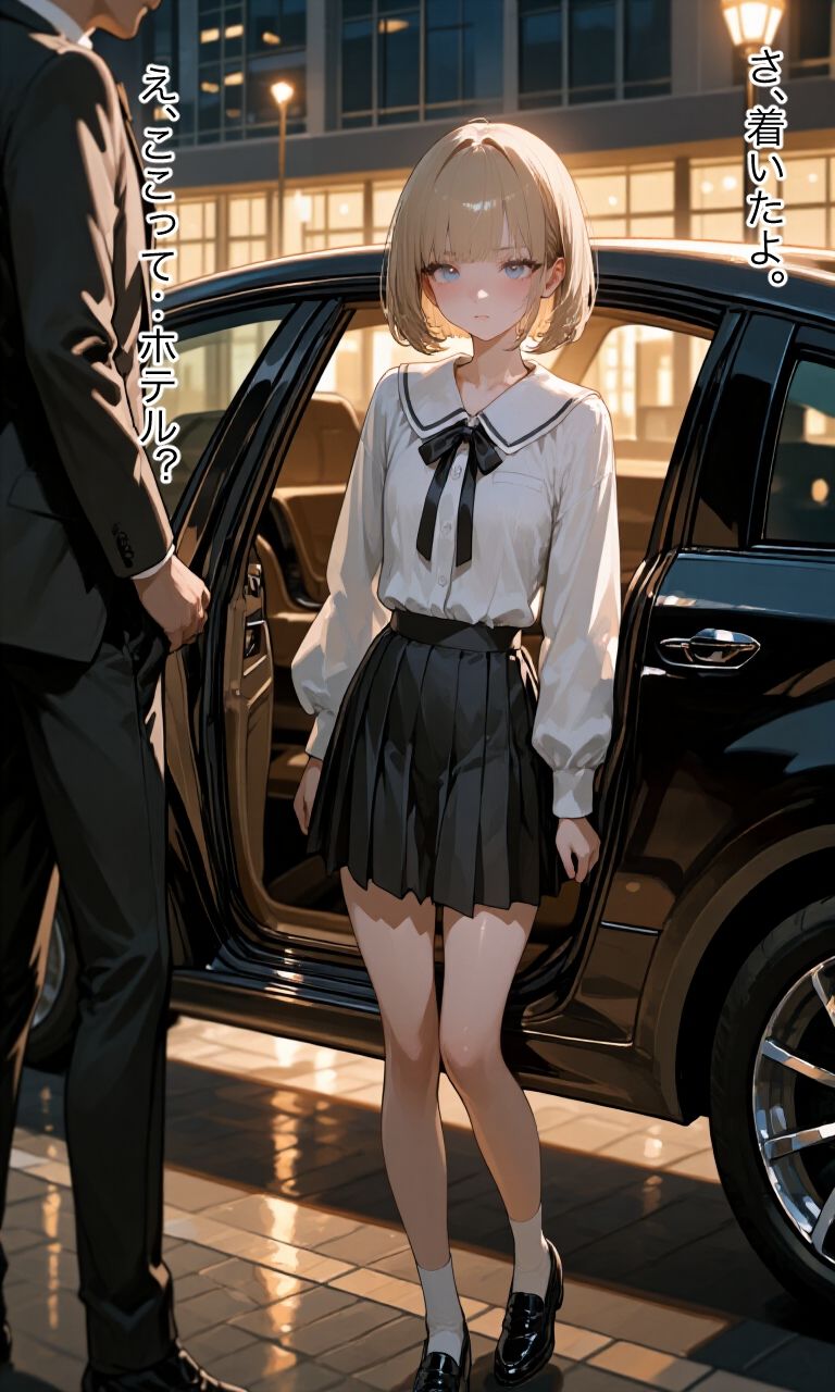 金髪ちゃん、秘密のバイトデビュー サンプル画像 4