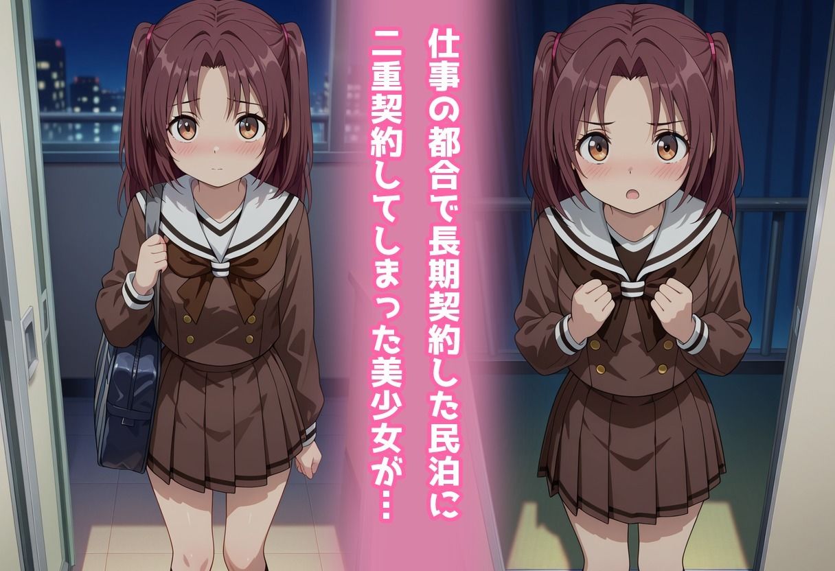 民泊トラブル！？…美少女と突然の強●ルームシェア性活～藤●あかり編～1