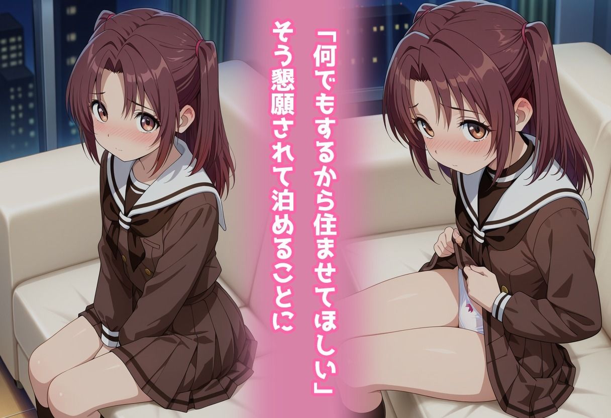 民泊トラブル！？…美少女と突然の強●ルームシェア性活～藤●あかり編～2
