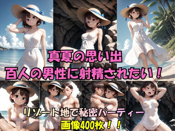 真夏の思い出。百人の男性に射精されたい