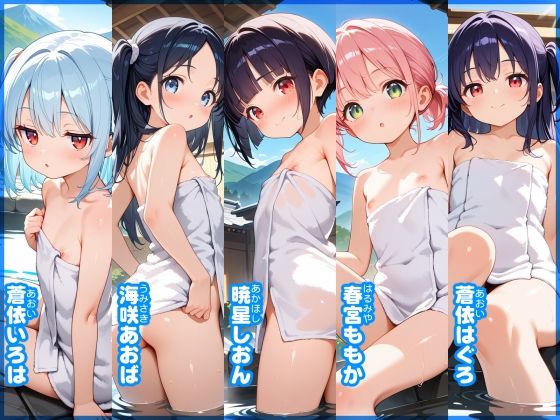 【あおいろ＊グラフィ】温泉少女15人（2026年5月号） サンプル画像 3