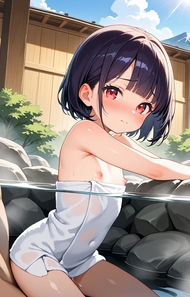 【あおいろ＊グラフィ】温泉少女15人（2026年5月号） サンプル画像 8