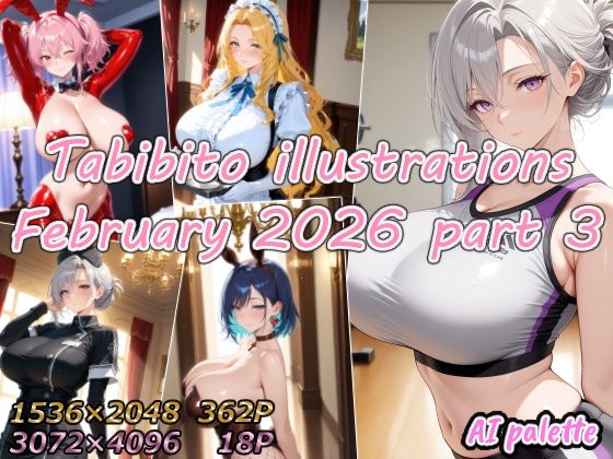 【AIPalette】同人CG・AI『TabibitoillustrationsFebruary2026part3』