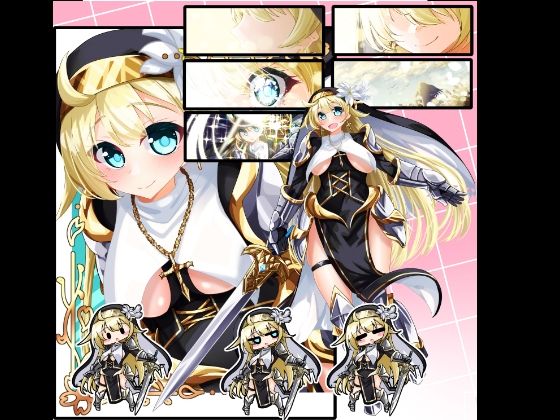 立ち絵素材 騎士シスター