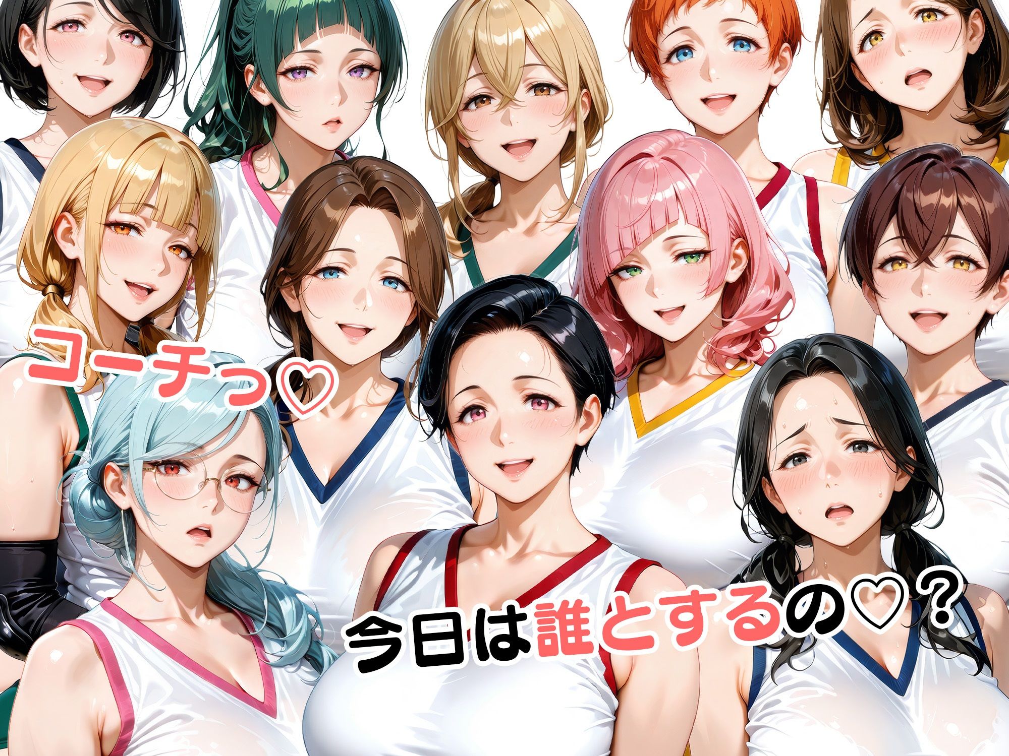 12人の熟女ママさんバレー部とヤリ放題なコーチ サンプル10
