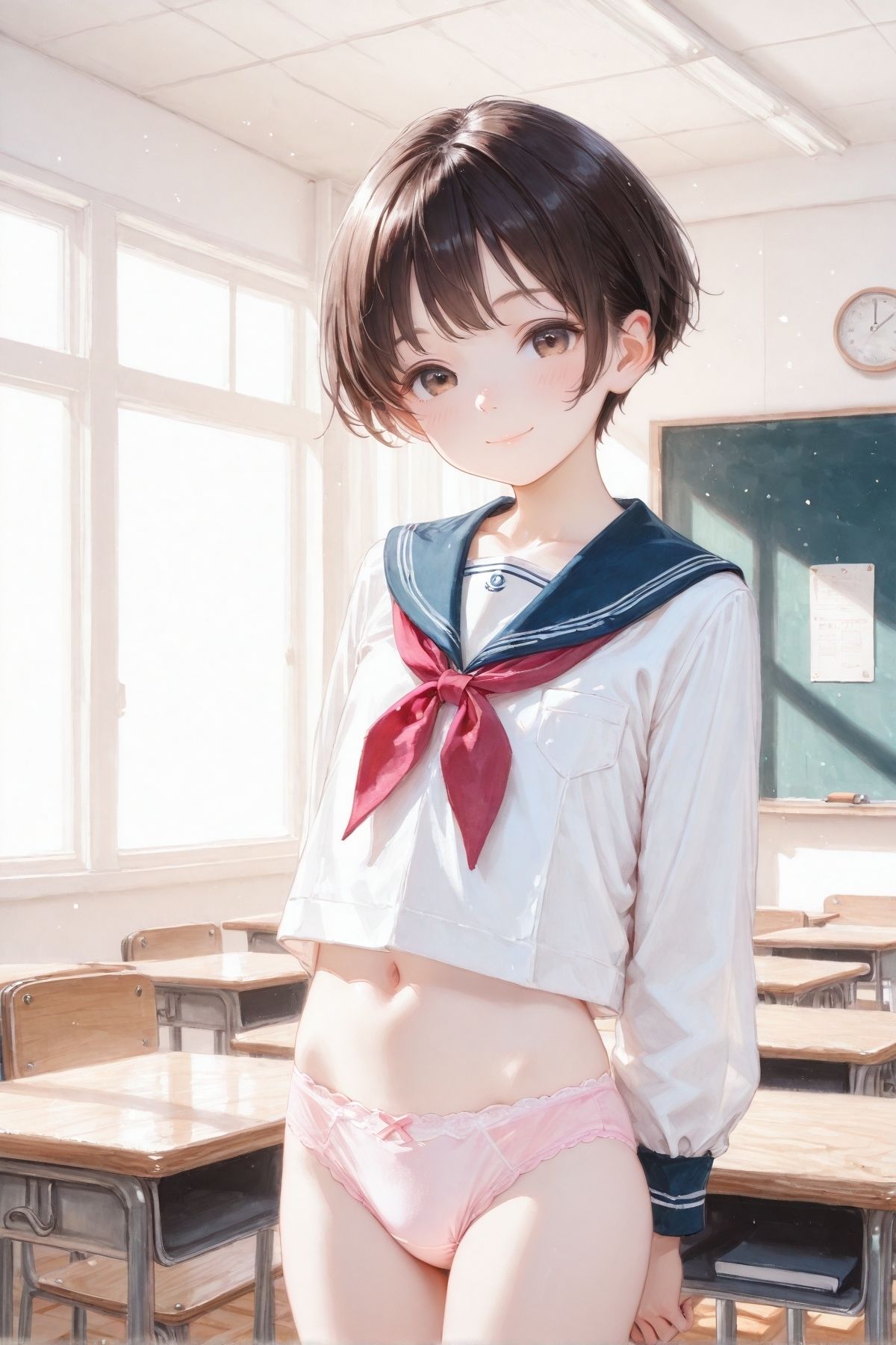 ちっぱい女子校生が俺を誘惑してくる サンプル画像 7