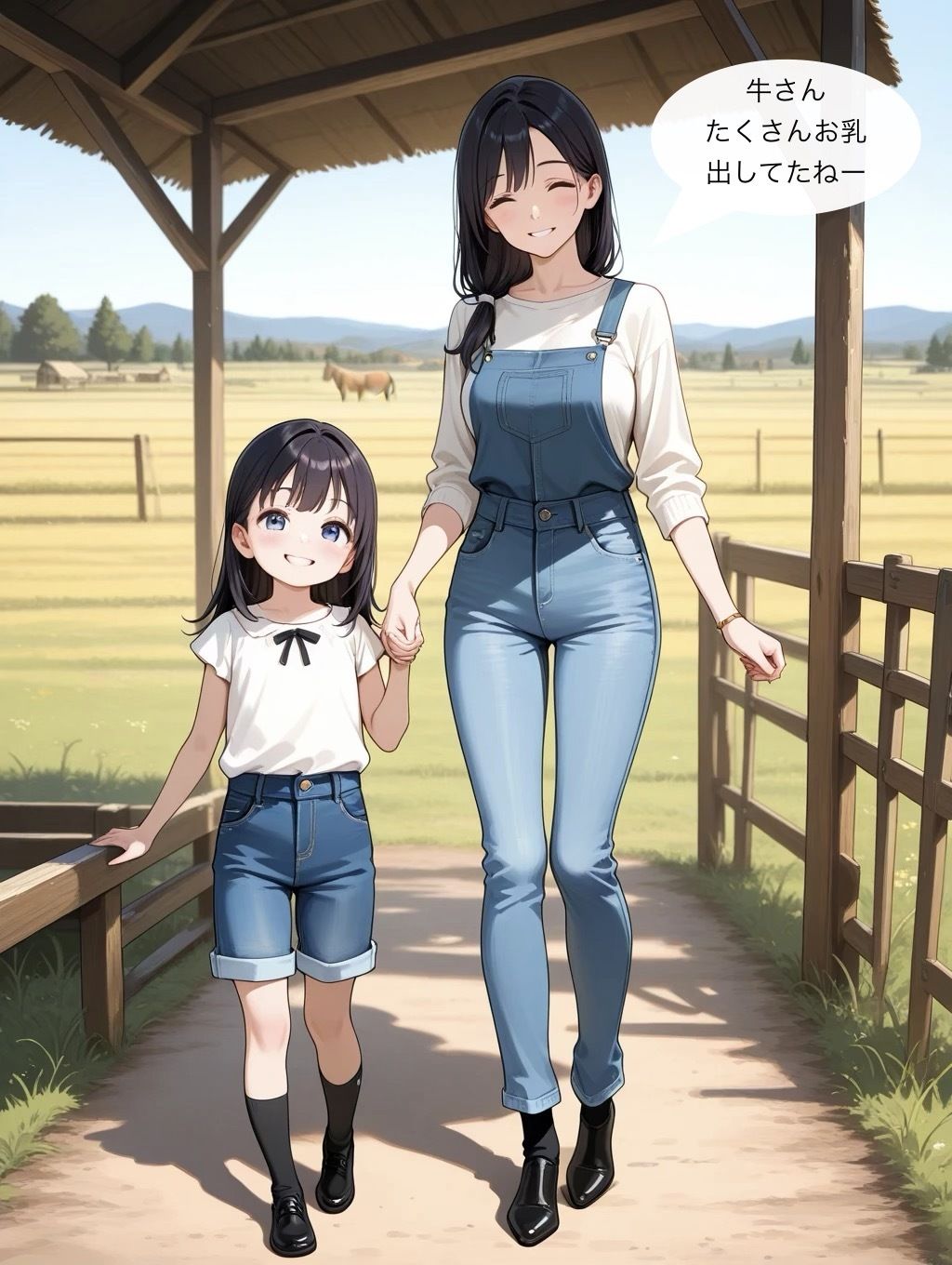 田舎へ引越してきた都会の家族 サンプル5