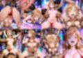 ナイトプールでガンギマるドスケベヒロイン ス〇ハ＆ア〇ナ＆リ〇ファ