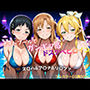 ナイトプールでガンギマるドスケベヒロイン ス〇ハ＆ア〇ナ＆リ〇ファ