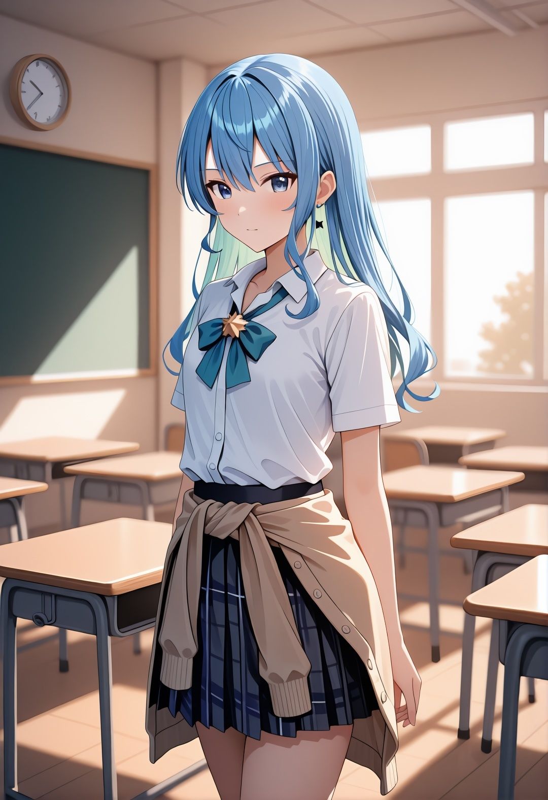 星〇す〇せい 教室・グラウンド・プールで制服＆水着のまま犯●れる学校凌●CG集 サンプル画像 1