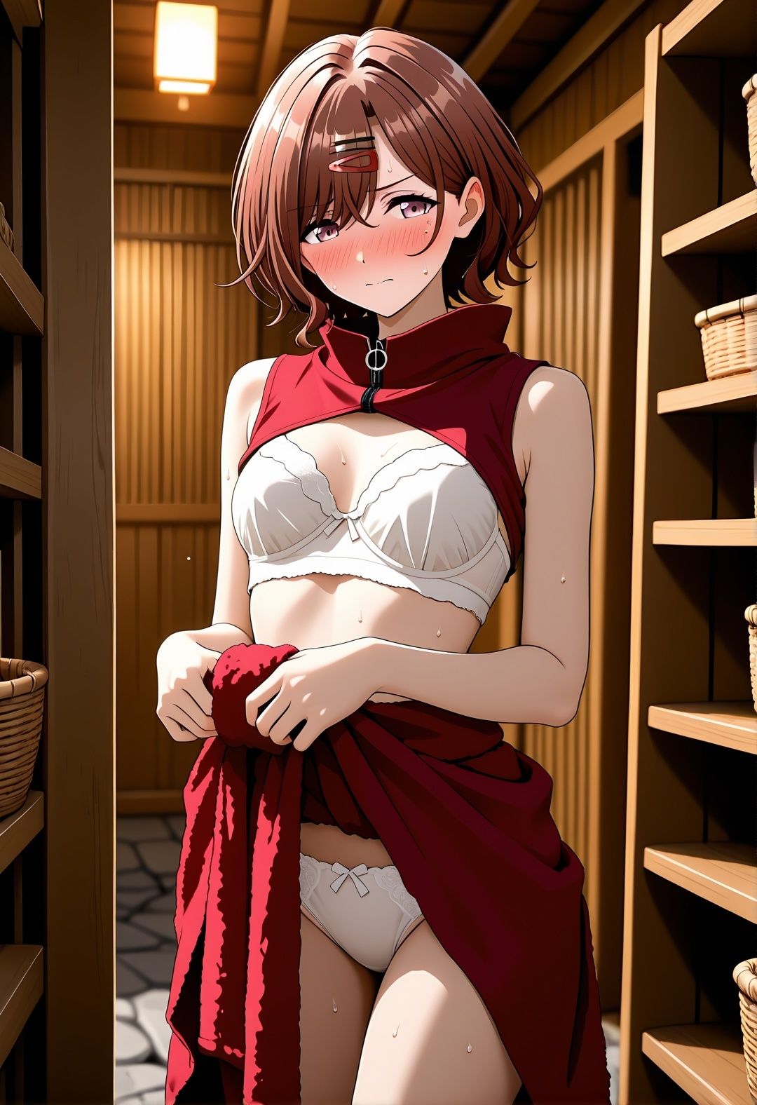 【シャ〇マス】樋〇円〇温泉お風呂で犯●れイキまくる！凌●中出しCG集2