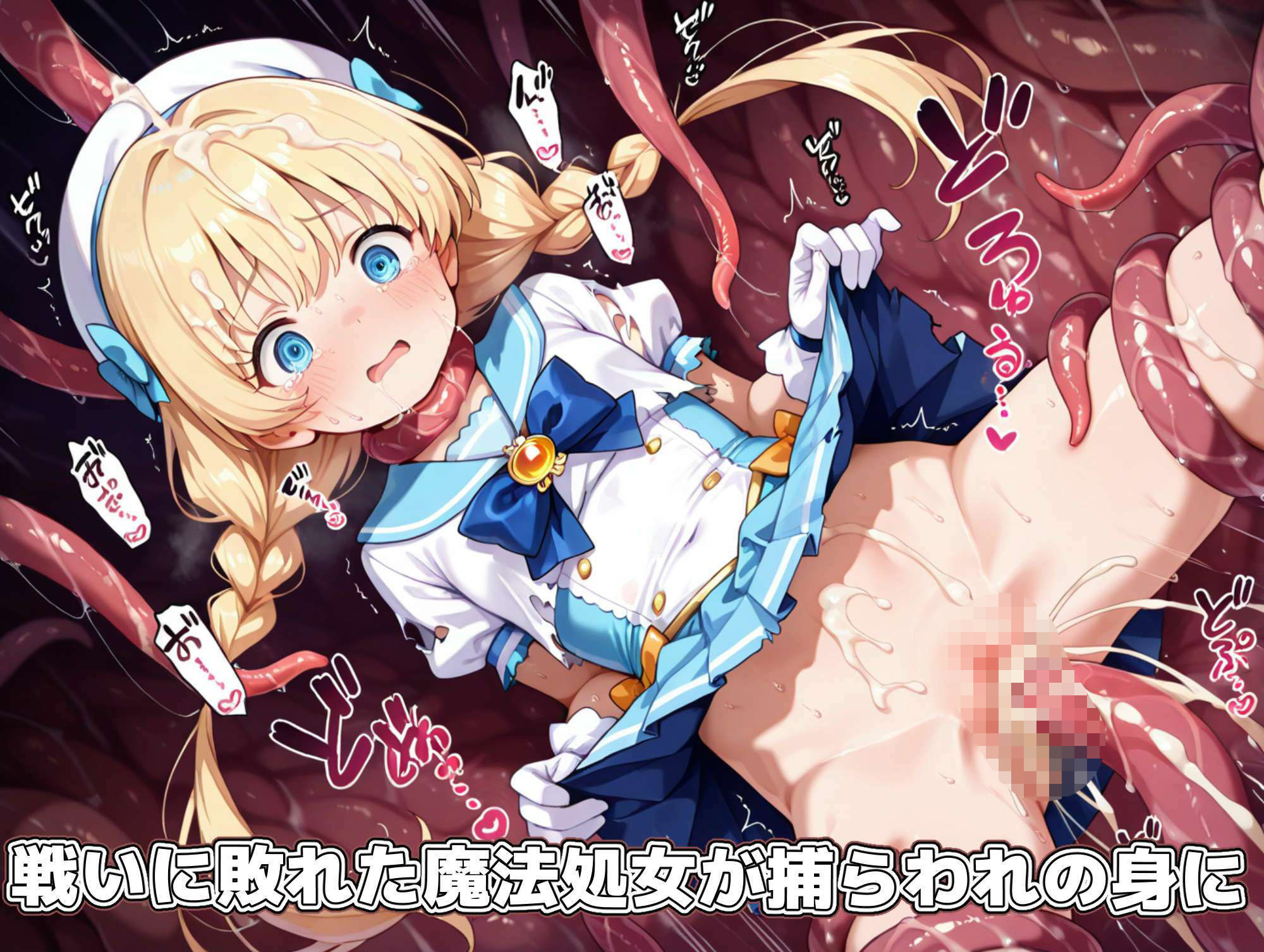 しょくしゅにごようじん【捕らわれのセーラー魔法少女】 サンプル画像 2