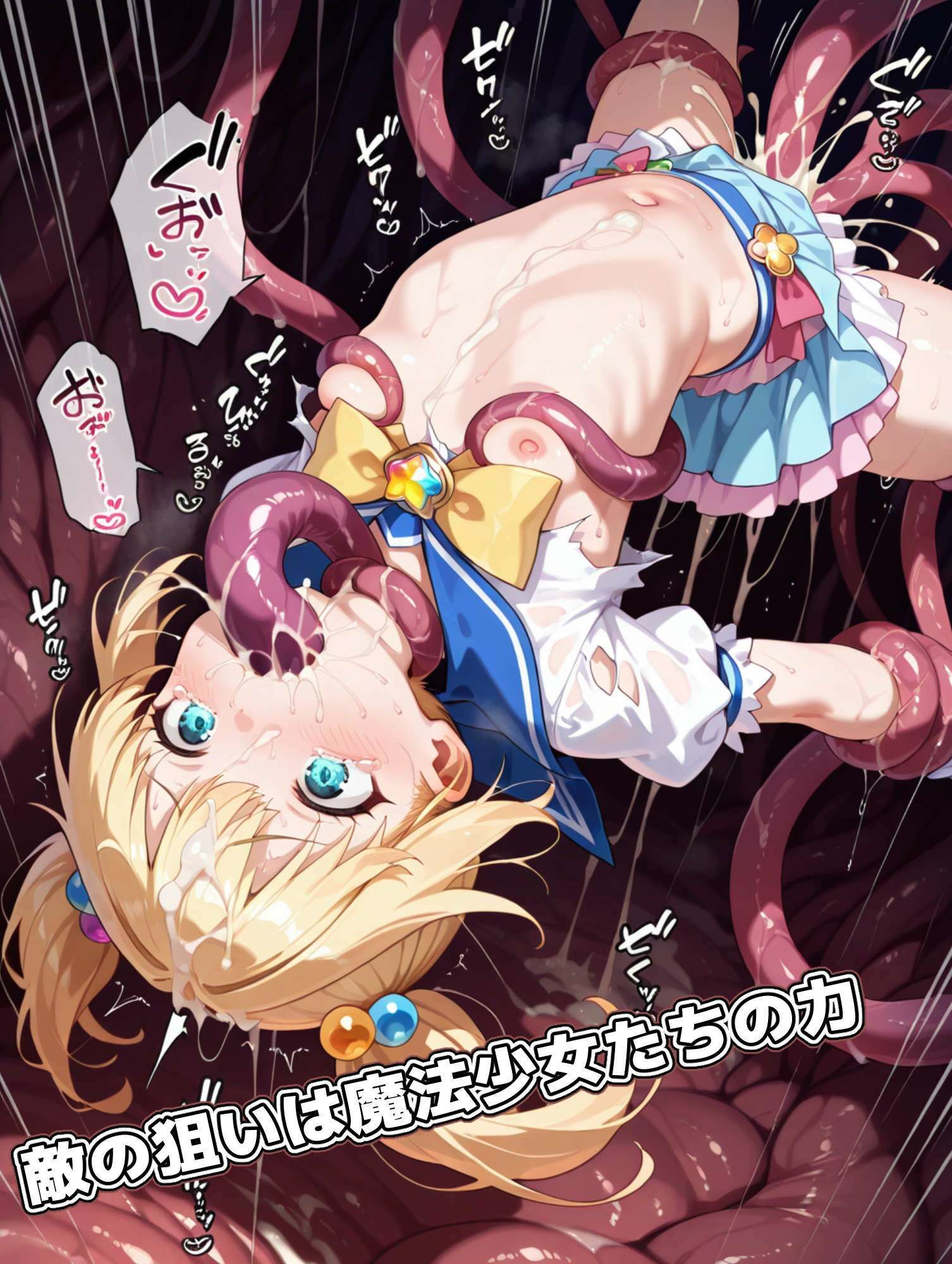 しょくしゅにごようじん【捕らわれのセーラー魔法少女】 サンプル画像 3