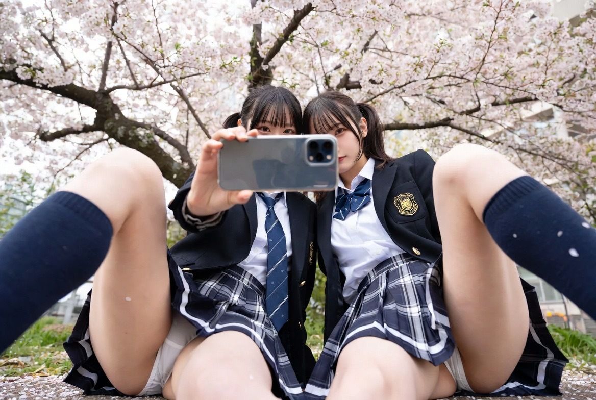 AI美女グラビア写真集〜制服パンチラ集〜vol.2 サンプル9