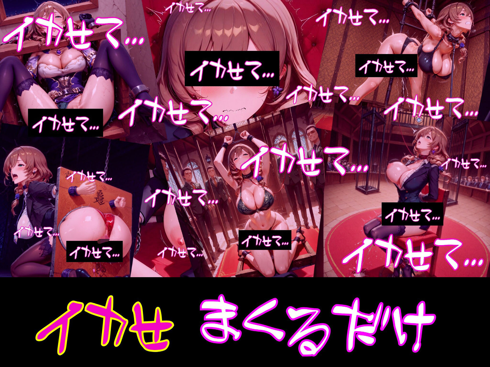 【衣装多種】リ〇さん、知性崩壊の強●絶頂。天才魔女の理性が決壊し、だらしないアヘ顔を晒す究極の陥落_玩具オナニー編 画像4