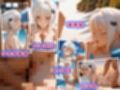 ハ●スクールD×D 〜灼熱のビーチ大乱交編〜 海辺で10人全員を波打ち際で●す【セット作品】