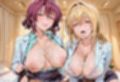 白衣の爆乳  〜白濁ザーメンぶっかけまみれ〜 テ〇アーユ＆御門〇子