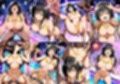 ナイトプールでガンギマるドスケベヒロイン 古手川〇＆西連寺〇菜＆籾岡〇紗