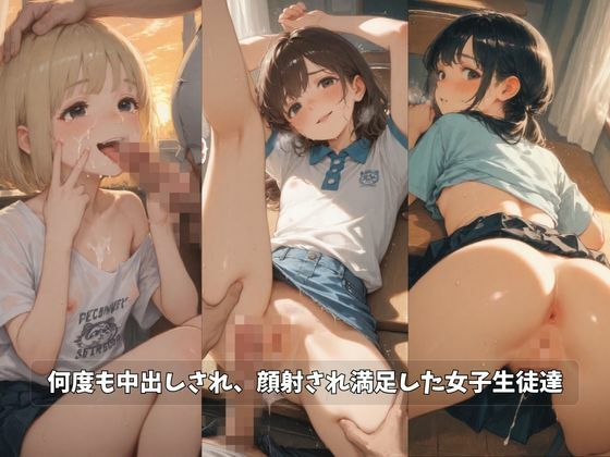 角オナ女子 〇〇〇『秘密の放課後指導 』 サンプル画像 6