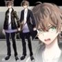 立ち絵素材  ケモ耳の男性