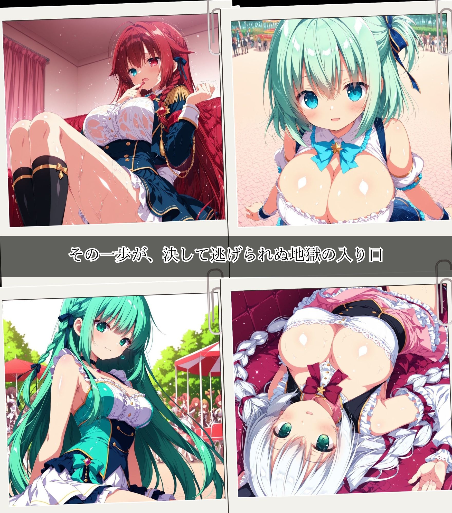 二度と戻れぬ快楽の穴 触手に堕ちた少女達 〜アイドル編〜 Vol.1 サンプル1