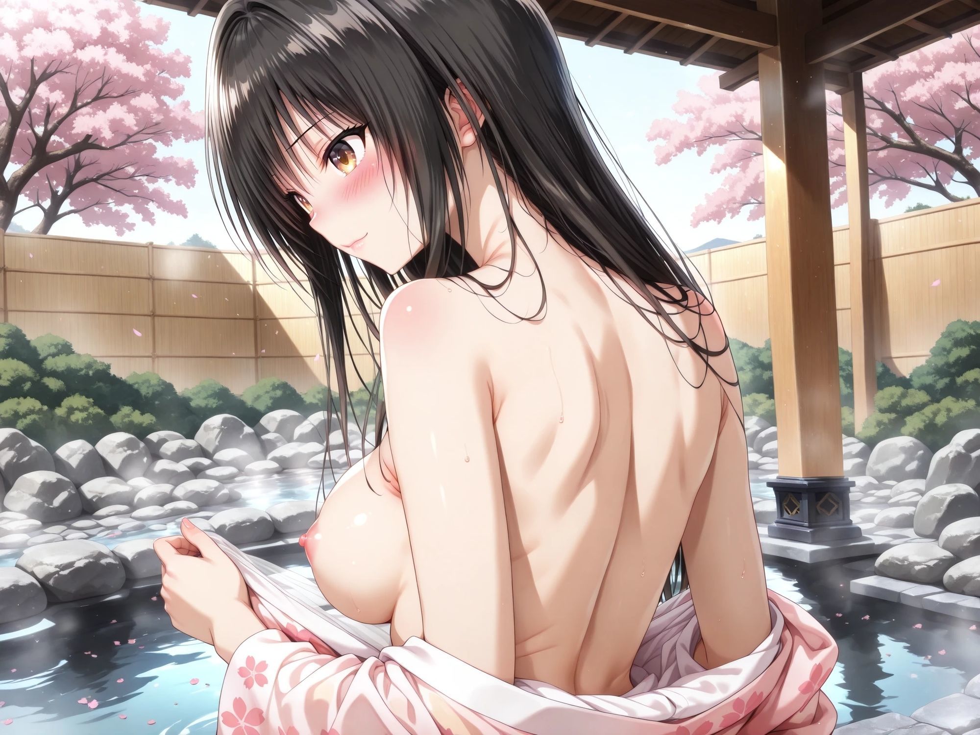 AIイラストCG集130おもてなし亭 Vol.3 唯小町（イラスト集）_1
