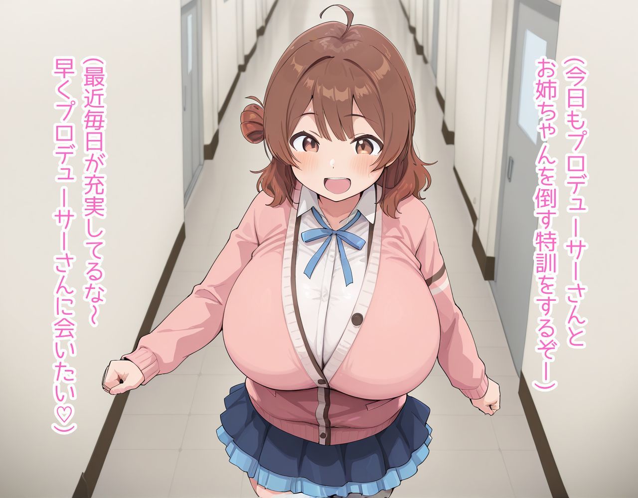 サイミンアプリでおじさんをプロデューサーと誤認しちゃう花海ウメちゃん 画像2