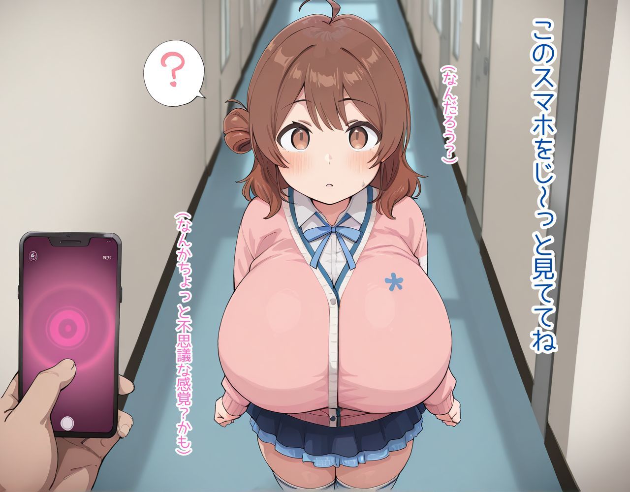 サイミンアプリでおじさんをプロデューサーと誤認しちゃう花海ウメちゃん 画像4