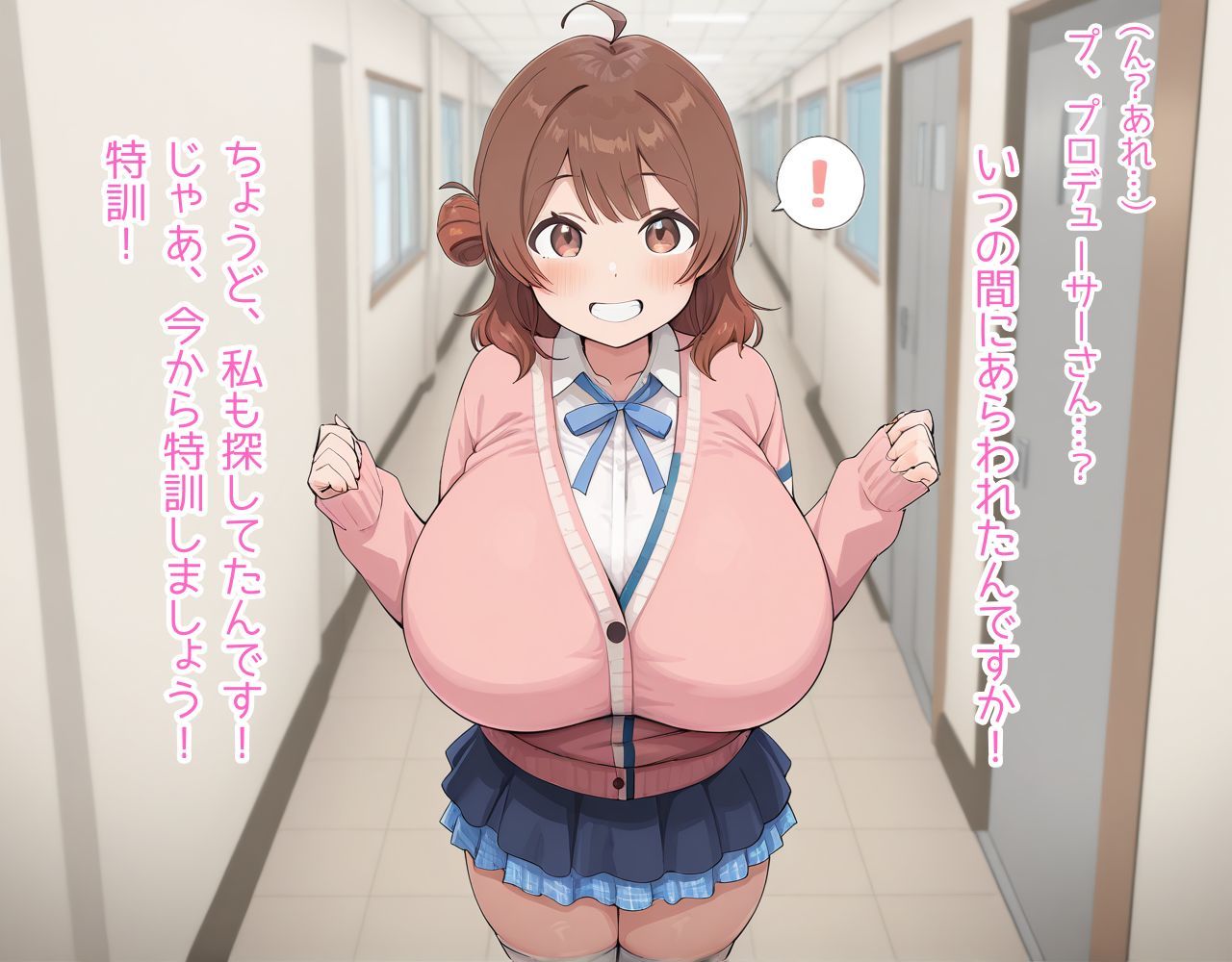 サイミンアプリでおじさんをプロデューサーと誤認しちゃう花海ウメちゃん 画像6