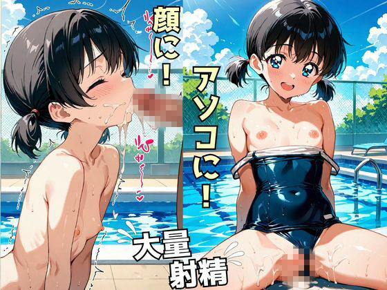 性長学級08 スク水おさげ美少女 サンプル画像 7