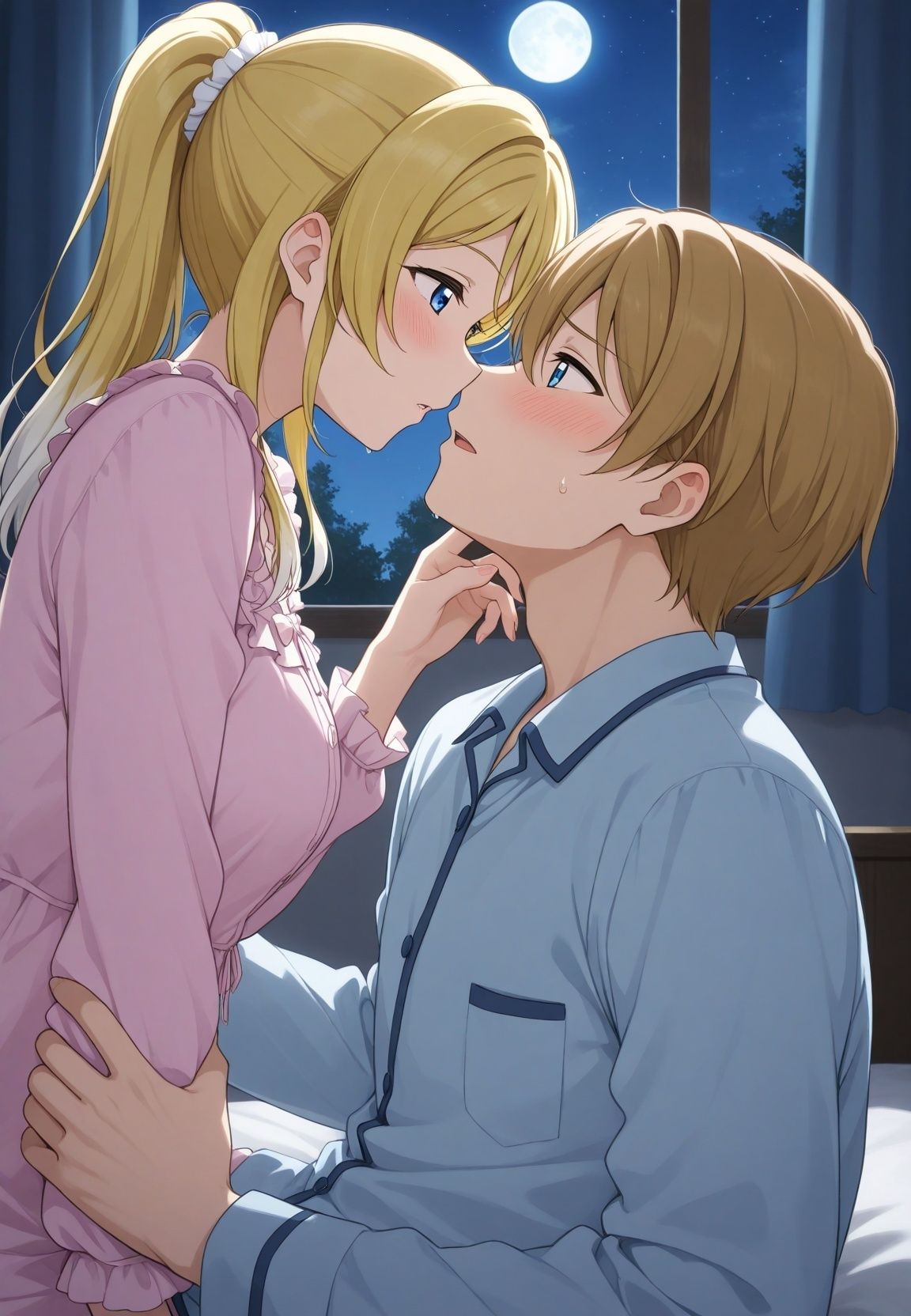 姉の部屋から漏れる喘ぎ声がうるさくて ラ〇ライブ！ No.2 画像4