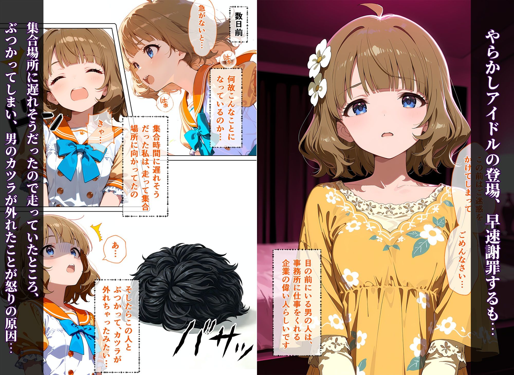 アイドル謝罪営業記録