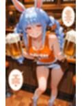 ウサギのバカンス 南国フルーツミックス編