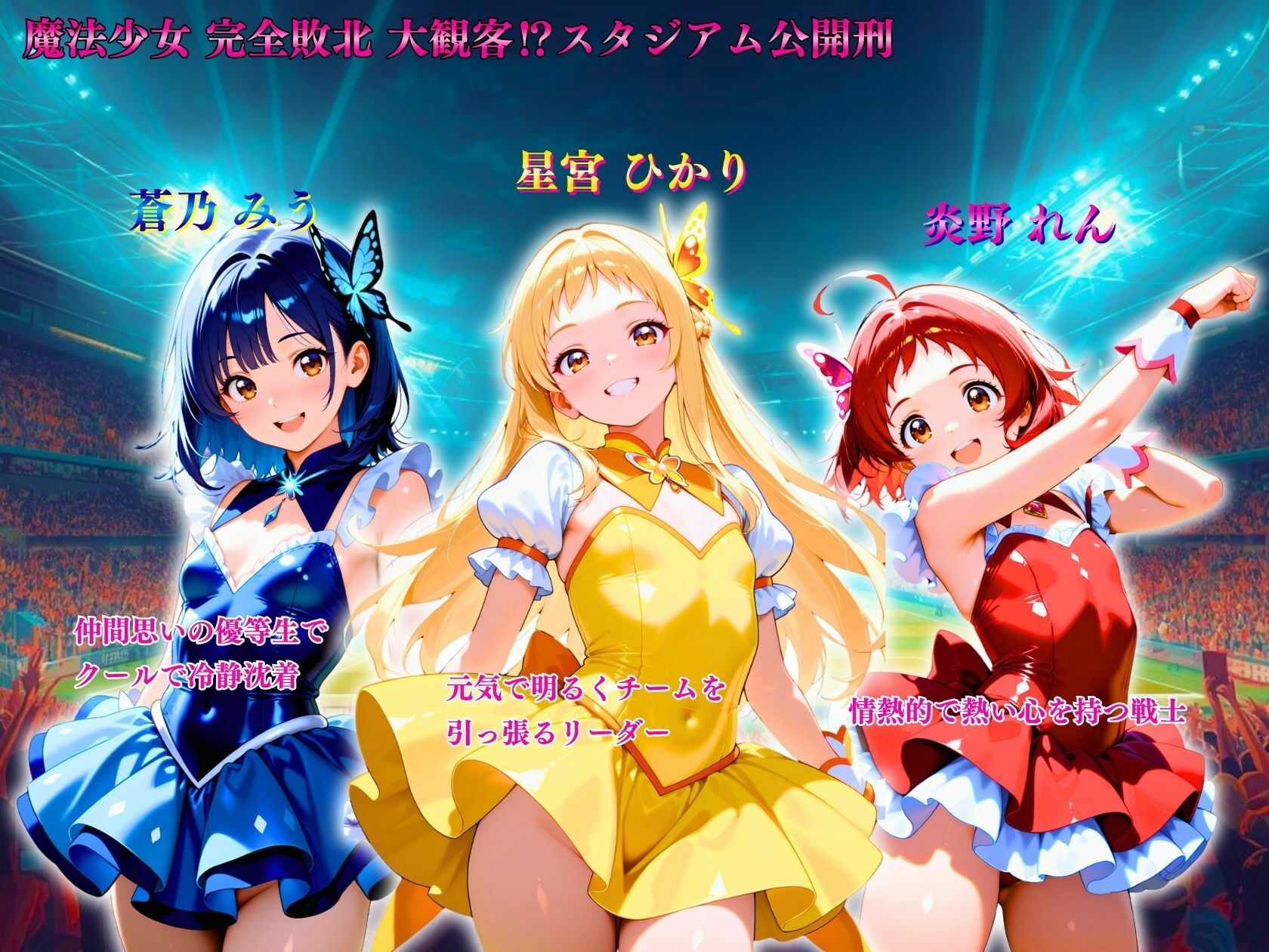 魔法少女完全敗北大観客？スタジアム公開刑『まだ、負けてない…』_2