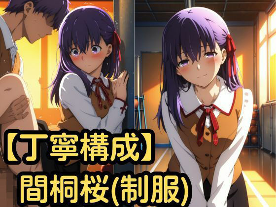 【丁寧構成】間桐桜(制服)【中出し】