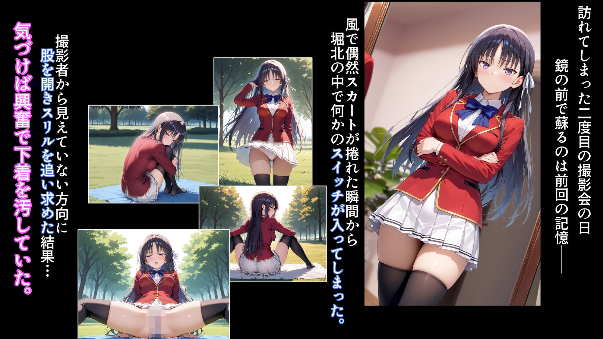 堀〇鈴音は自分が露出狂だとまだ知らない2 サンプル1
