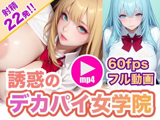 【最新AI】誘惑のデカパイ女学院 〜縦横無尽に揺れ動く肉厚デカパイ！