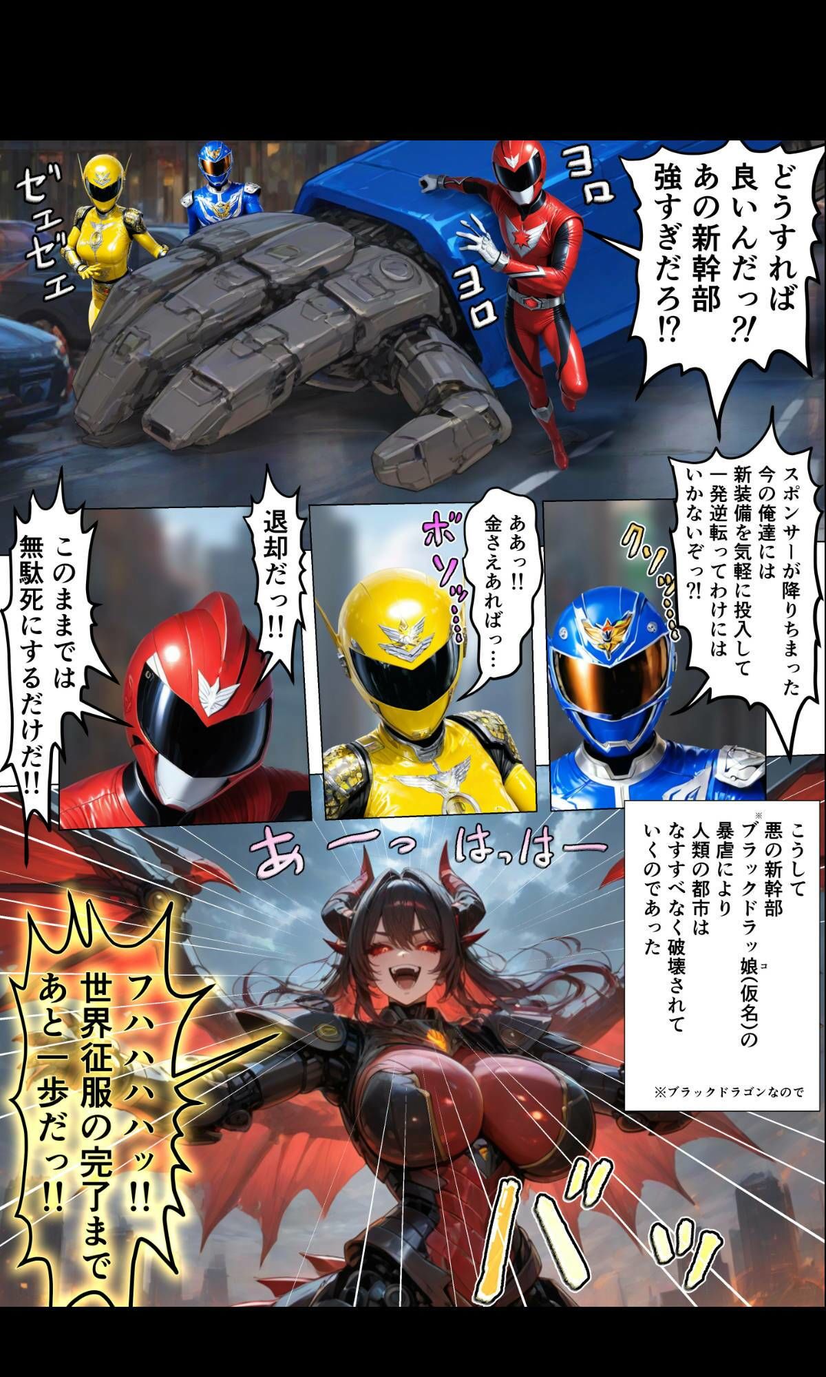 悪の人外爆乳女幹部 輪〇 FEMALE CYBORG MAGAZINE Vol.6 画像5