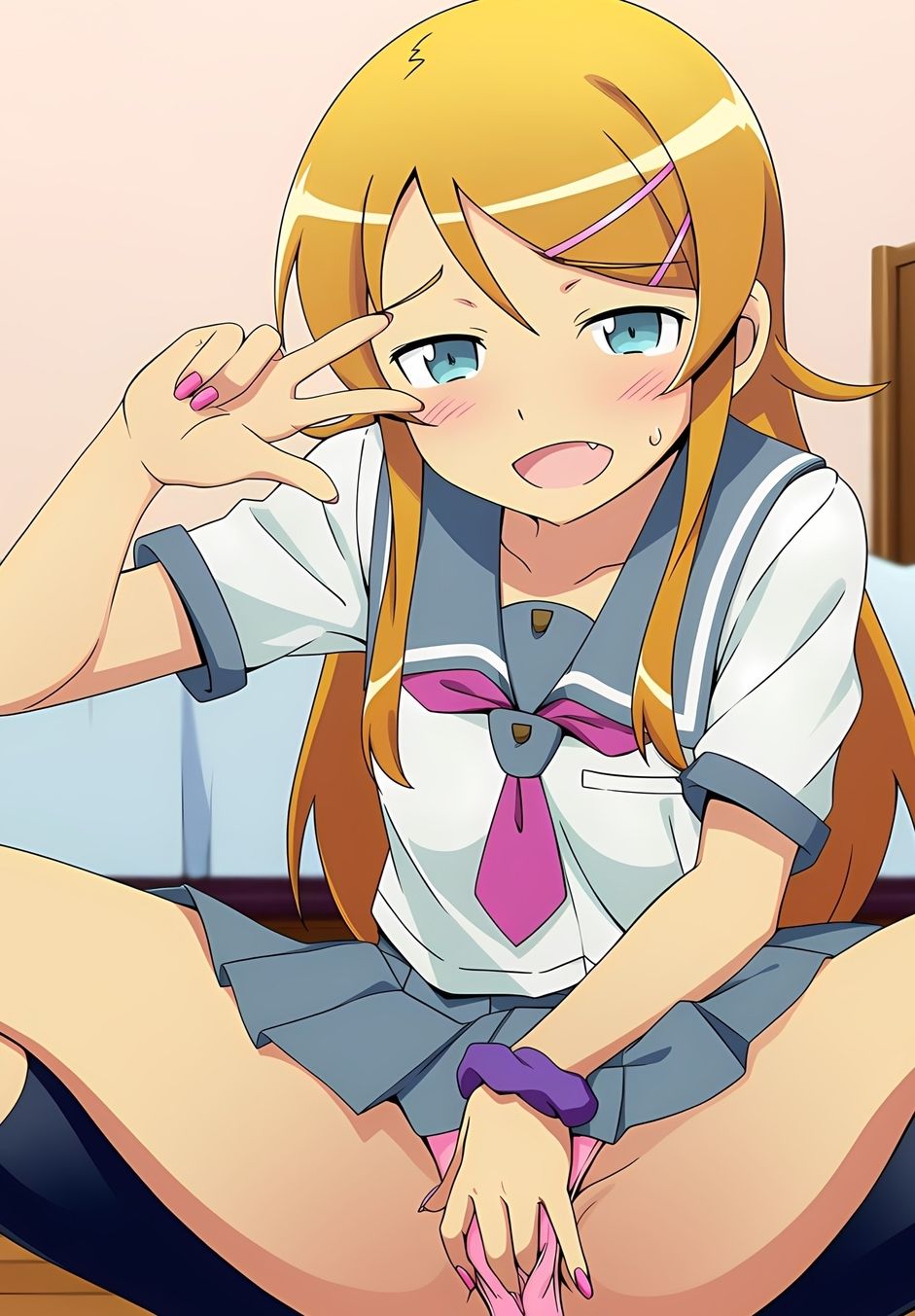 俺の妹ちゃんのエッチなAIイラスト集 画像4