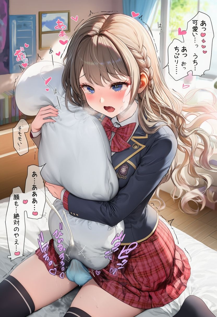 ふたなりお嬢様スカート射精 ver.トロ顔 サンプル6