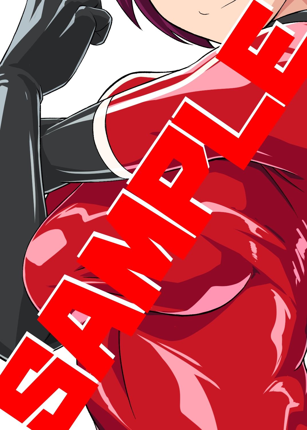 LATEX WEAR RED DL版 サンプル5
