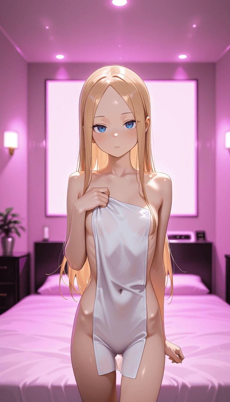 金髪おでこの女の子 画像2