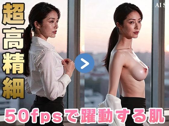 【約48分】『【社外秘】強●脱衣研修』赤裸々に暴かれる女子社員たちのプライド -AIで描く究極の美女達- サンプル6