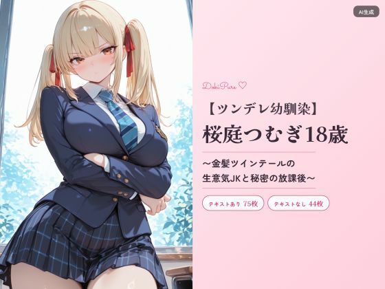 桜庭つむぎ18歳〜金髪ツインテールの生意気JKと秘密の放課後〜