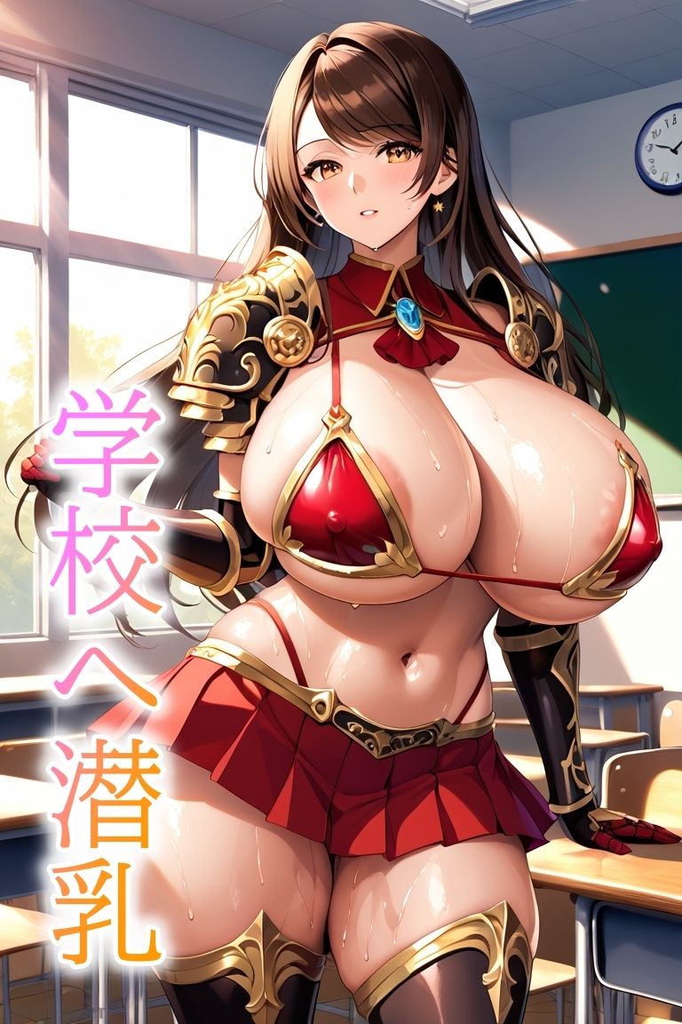 バストガーディアンズ 乳嵐レイナ 乳学編1限目 画像2