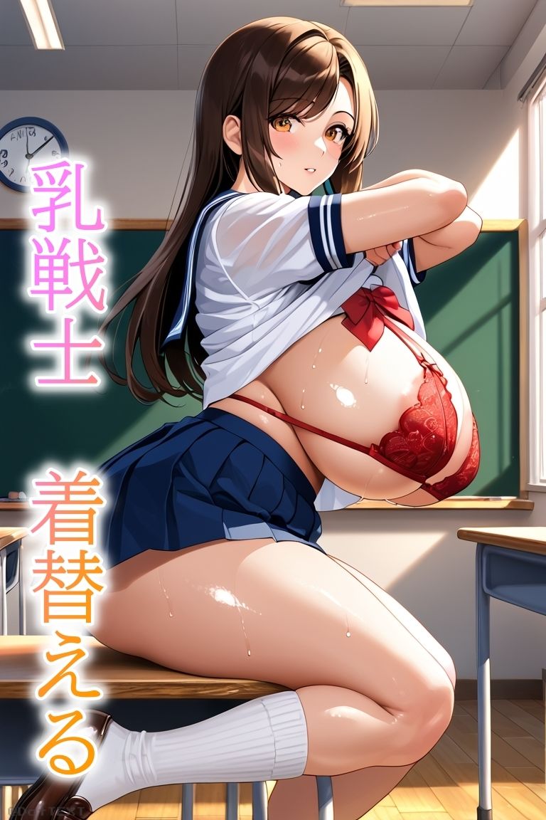 バストガーディアンズ 乳嵐レイナ 乳学編1限目 画像4
