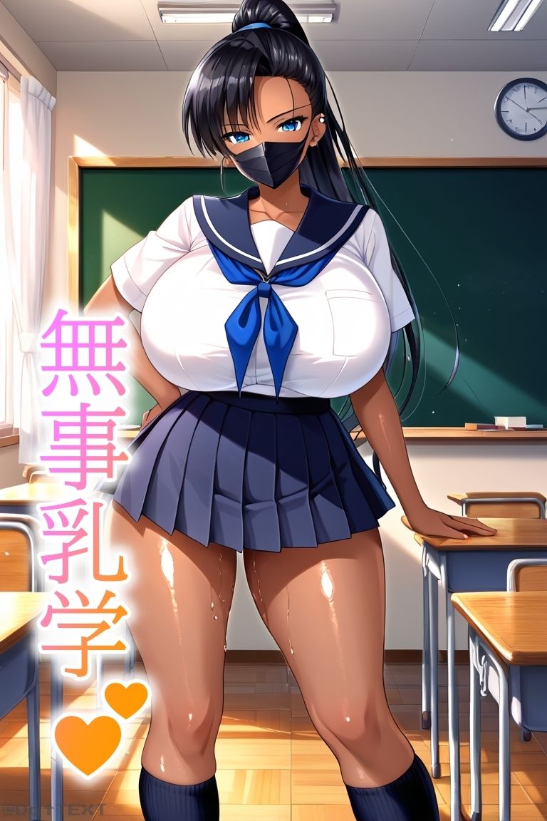 バストガーディアンズ 乳闇ナギ 乳学編1限目 画像3