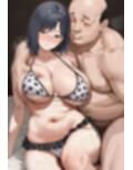 おじさんと水着固法美◯のラブラブSEX