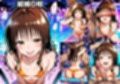 ナイトプールでガンギマるドスケベヒロイン 結城〇柑＆金色〇闇＆黒咲〇亜